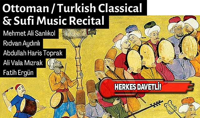 NY Türkevi'nde Tasavvuf Müziği Dinletisi