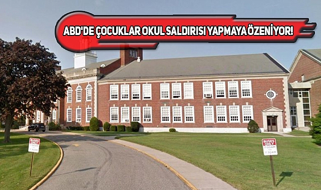 NY'ta Okulda Silahlı Saldırı Tehdidi Yaptı Tutuklandı