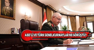 TC Genelkurmay Başkanı, ABD'li Mevkidaşıyla Görüştü