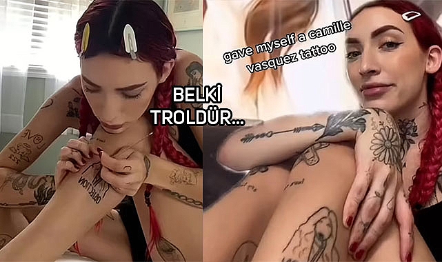 Tiktokçu, Camille Vasquez Dövmesiyle Viral Oldu