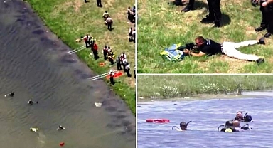 Timsahlı Gölde Keskin Nişancılı Kurtarma Operasyonu