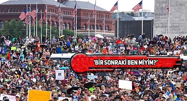 Washington'da Halk, Silahlı Saldırıları Protesto Etti