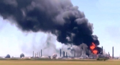 ABD'de Doğal Gaz Tesisinde Yangın