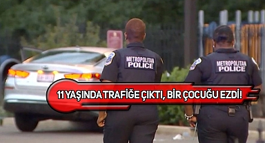 DC'de 11 Yaşındaki Sürücü 7 Yaşındaki Çocuğa Çarptı