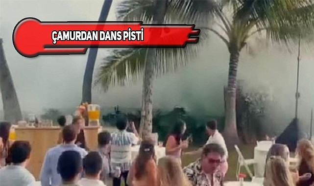 Hawaii'deki Düğünü Dev Dalgalar Böyle Vurdu