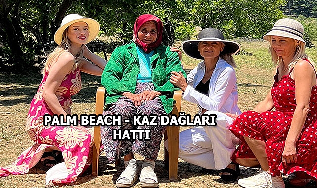 Kaz Dağlar'ında Palm Beachli Sevi Sarı Rüzgarı
