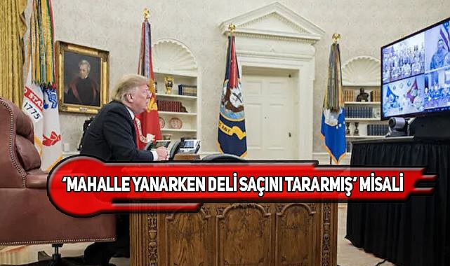 Kongre Baskınında, Beyaz Saray'ın Yemek Odasında TV İzlemiş