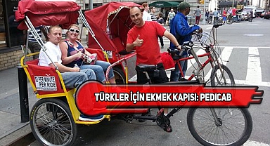 New York'taki Türk Bisiklet Taksiciler