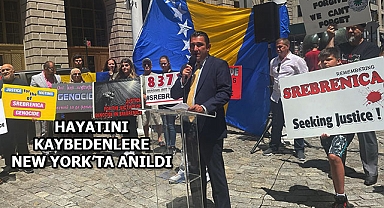 Srebrenitsa Soykırımı New York'ta An