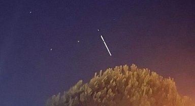 Türkiye 'de Gökyüzünde ki Işık Şok Etti