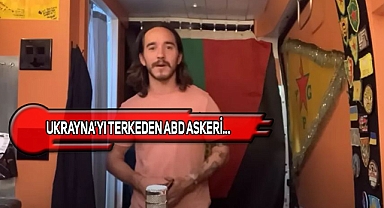 ABD'li Asker, Öcalan Fotosunun Önünde Yayın Yaptı