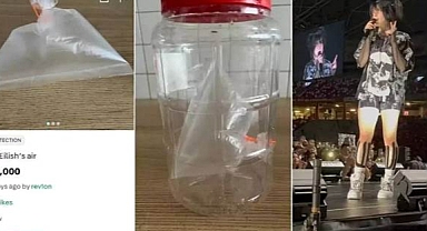 Bu da Oldu! Konserde Doldurduğu Havayı Satışa Çıkardı