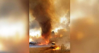 California'da Alev Hortumu