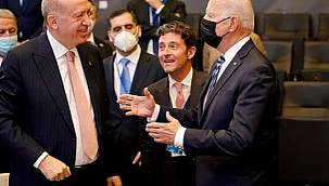 Erdoğan ile Biden'dan Ayaküstü İlk Görüşme