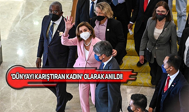 Korkulan Olmadı! Pelosi, Tayvan'dan Ayrıldı...