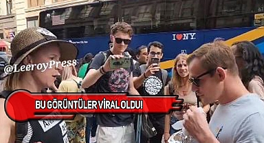 New York'ta Şiş Kebaplı Protesto!