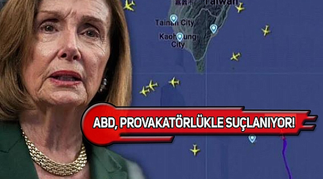 Pelosi Yola Çıktı, Çin'in Uçakları Tayvan Boğazı'nda!