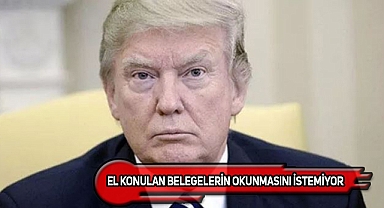 Trump, ABD Devletine Dava Açtı!
