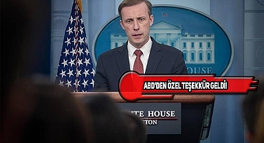 ABD'den Türkiye'ye Teşekkür!