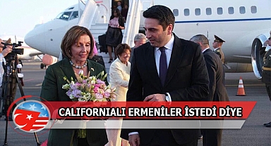 ABD Meclis Başkanı Pelosi Ermenistan'da