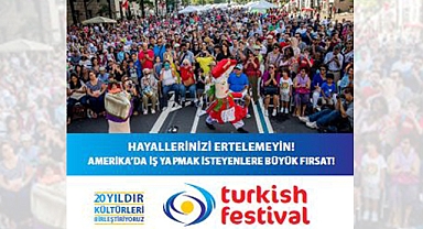 ABD'ye Açılacak Türk Girişimcilere Türk Festivali