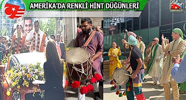 Amerika'da Hintlilerin Sokak Düğünleri