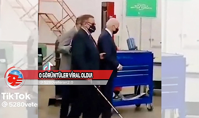 Biden'ın Görme Engelli Kişiyle Diyaloğu Güldürdü