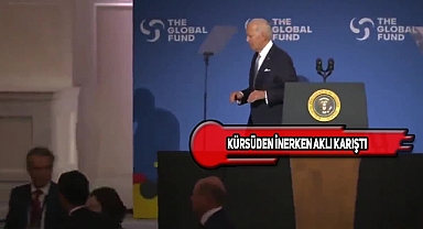 Biden'dan, Kürsüden İnerken Garip Davranışlar!