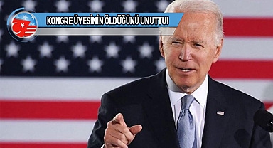 Biden, Konuşması Sırasında Ağustos'ta Ölen Kongre Üyesini Çağırdı