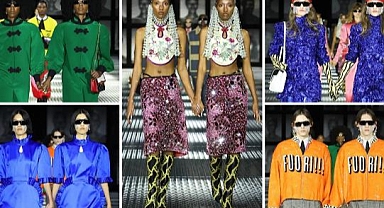 Bir Defilede 68 Tek Yumurta İkizi