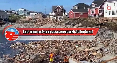 Fiona Kasırgasının Ortasına Yerleştirilen Robot Göz