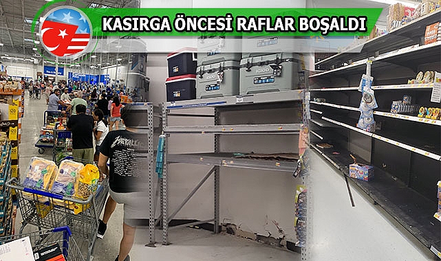 Florida'da Market Rafları Boşaldı