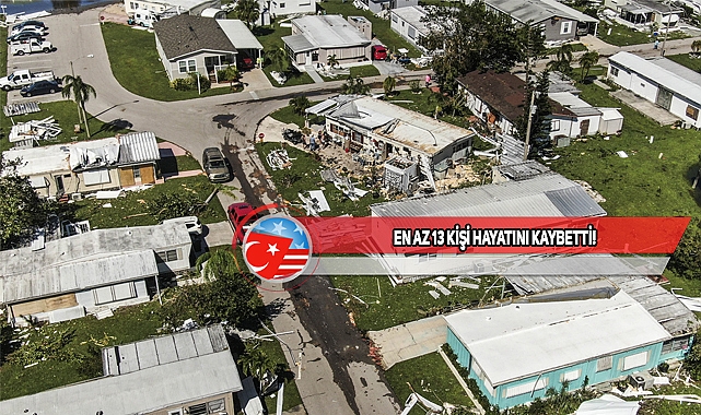Kasırga'nın Florida'da Açtığı Tahribat Ortaya Çıktı