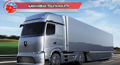 Mercedes'in Elektrikli Tırı Görücüye Çıktı