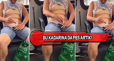 Metroda Etek Tıraşı Oldu!