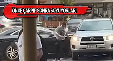 New York'ta Klasik Bir Soygun Tekniği!