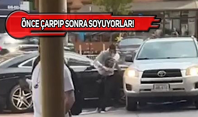 New York'ta Klasik Bir Soygun Tekniği!