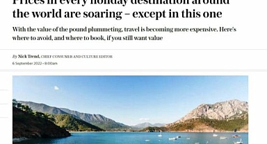 Tatil İçin Türkiye'yi Öyle Bir Başlıkla Önerdiler ki!