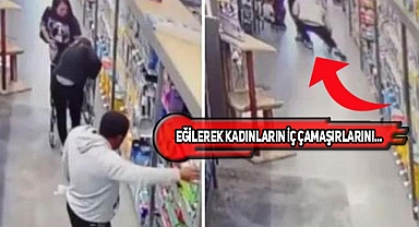 Texas'taki Markette Çirkin Taciz!