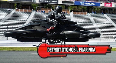 Uçan motosiklet ABD'de Tanıtıldı