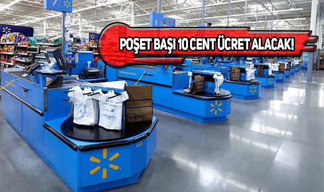Walmart, Colorado'da Poşet Parası Alacak!