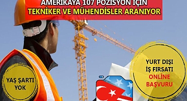 Amerika'da 107 Pozisyonda İş İlanları