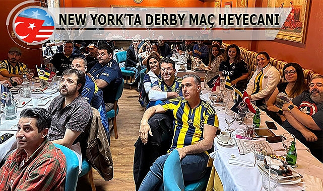 Amerika'da Fenerbahçelilerin Derby Maç Heyecanı