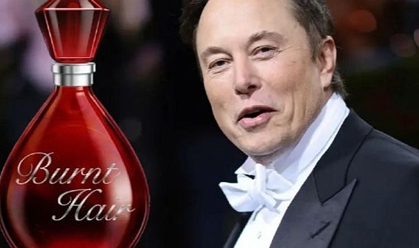 Elon Musk'tan Yanık Saç Kokan Parfüm