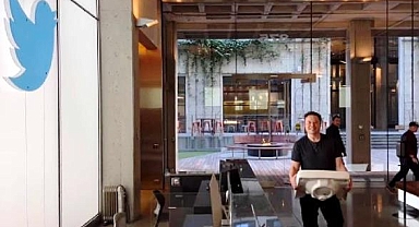 Elon Musk, Twitter Merkezine Lavabo Taşıdı