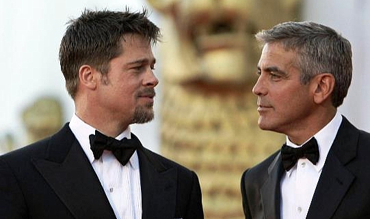 George Clooney, Brad Pitt'e Hak Verdi