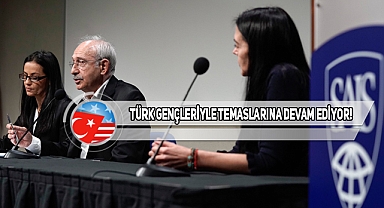 Kılıçdaroğlu, John Hopkins Üniversitesi'ndeydi