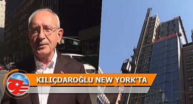 Kılıçdaroğlu Manhattan'da Video Çekti