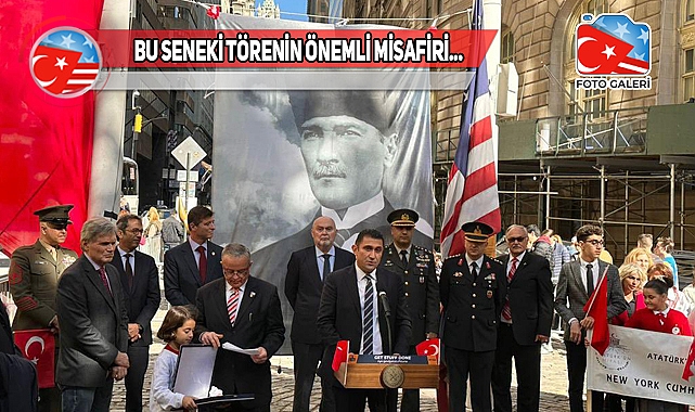 New York'ta Türk Bayrağı Dalgalandı