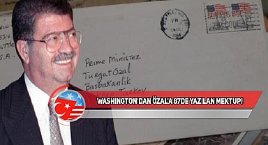 Turgut Özal'a Yıllar Önce ABD'den Yazılmış Mektup Bulundu